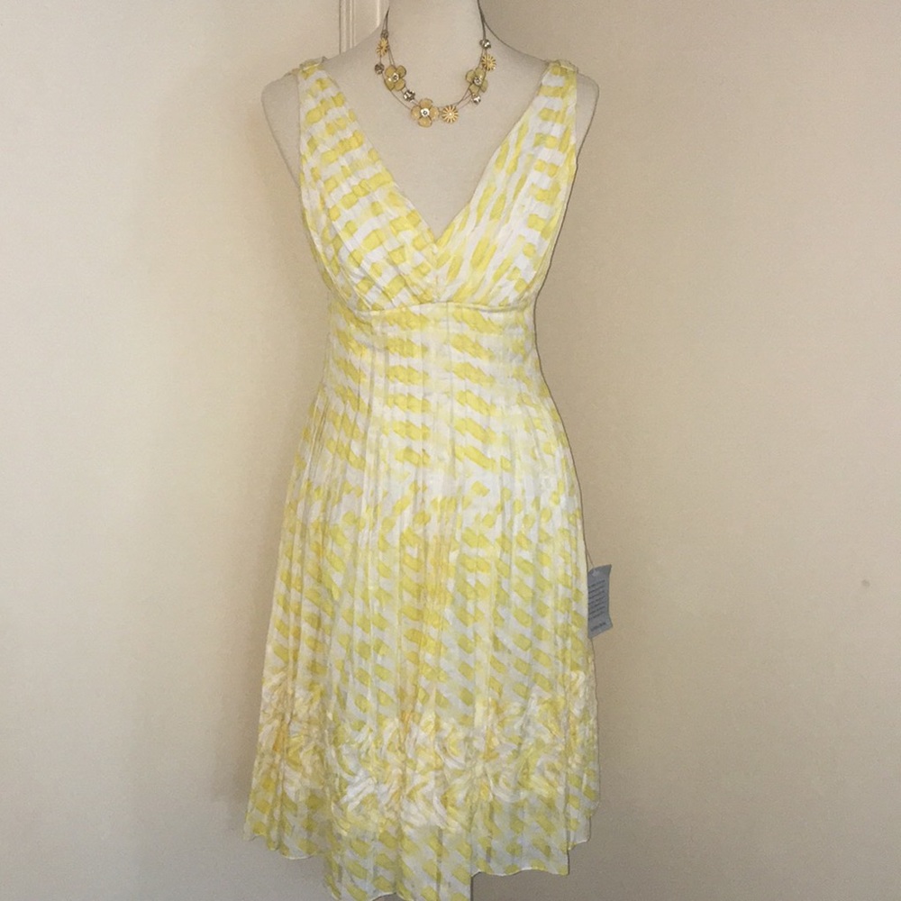 🌷*NWT* Suzi Chin for Maggy Boutique- Yellow Dress